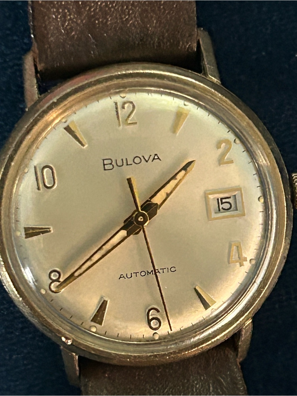 Automatic Date Vintage Bulova Automatic Date - Running 10K
